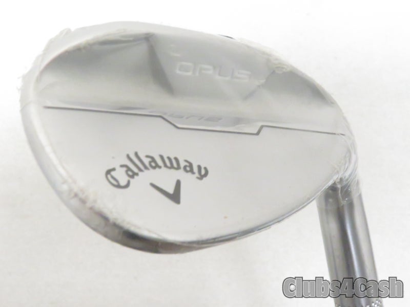 Callaway OPUS Brushed Chrome Wedge Dynamic Gold MID 115 50 12w NEW