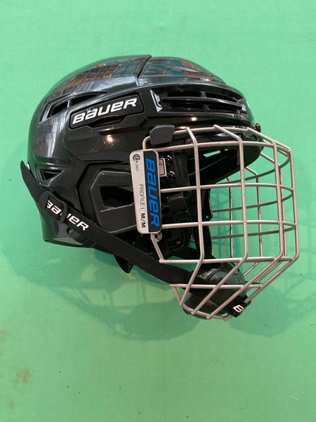 Black Medium Bauer IMS 5.0 Helmet (Used)
