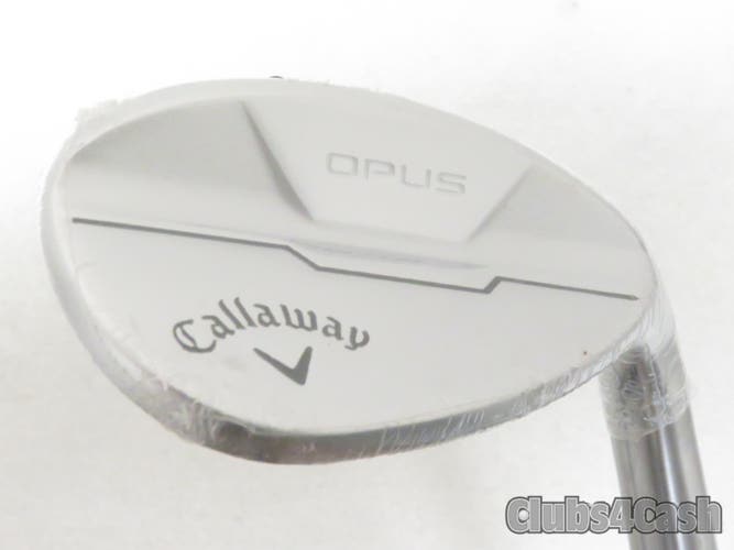 Callaway OPUS Brushed Chrome Wedge Dynamic Gold MID 115 56 12w NEW