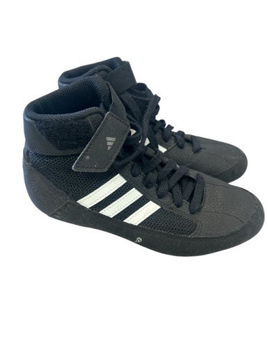 Used Adidas Wrestling Shoes Black Junior 01.5 11862-S000091895