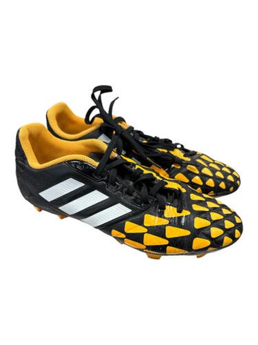 Used Adidas Soccer Cleats Black And Gold Senior 7.5 11862-S000091890
