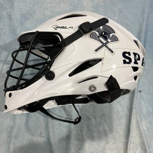 White Youth STX Rival Helmet (Used)