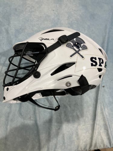 White Youth STX Rival Helmet (Used)