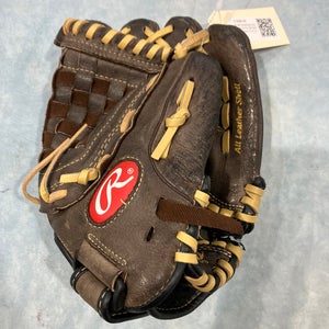 Brown Rawlings Highlight Series RH Baseball Glove 11.5" (Used)