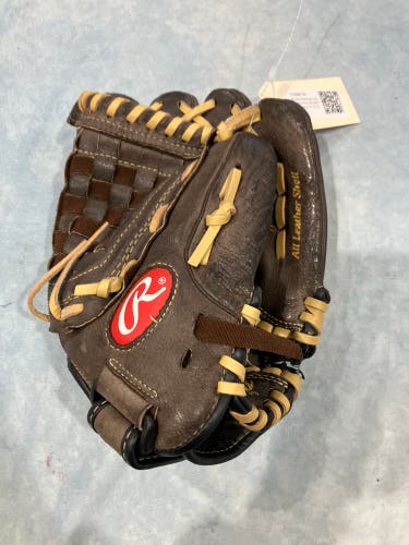 Brown Rawlings Highlight Series RH Baseball Glove 11.5" (Used)