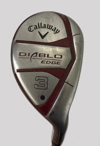 Callaway Diablo Edge 3 Hybrid 21 Regular Flex Graphite Shaft RH