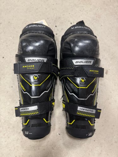 Youth Bauer Supreme Mach Shin Pads 9" (Used)