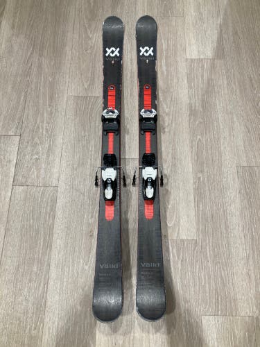 Volkl Mantra Jr 148 cm Twin Tip Skis W/ Marker Free Bindings