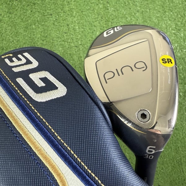 NEW Ping G Le3 30 6 Hybrid 6H Alta CB 70 Senior SR Flex With Headcover