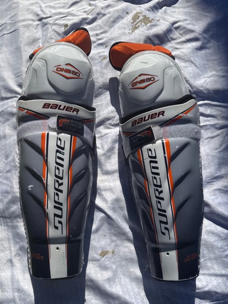 Senior Bauer Supreme One60 13" Shin Pads (Used)