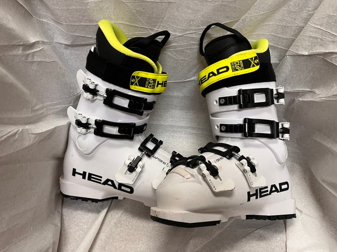 HEAD Kids Raptor 65 Racing Ski Boots Mondo 22.5 (Used)