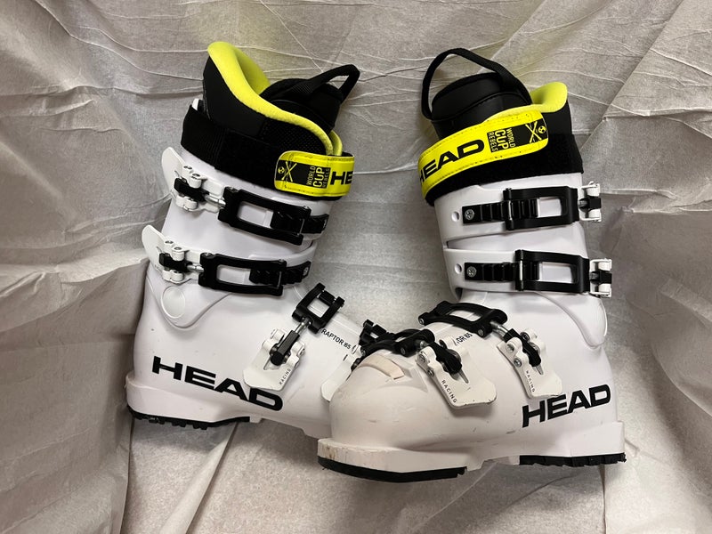 HEAD Kids Raptor 65 Racing Ski Boots Mondo 22.5 (Used)