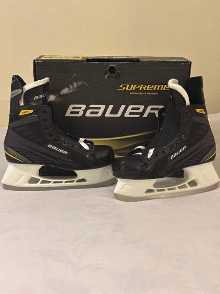 New w/Box Bauer Supreme 140 Senior Men's Ice Hockey Skates 10D