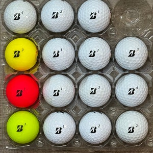 15 Bridgestone e12 Straigh/ Soft / Speed Golf Balls - 5A Mint Condition