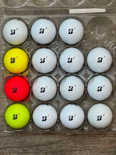 15 Bridgestone e12 Straigh/ Soft / Speed Golf Balls - 5A Mint Condition