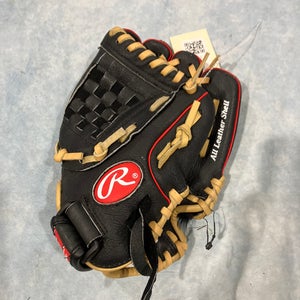 Black Rawlings Highlight Series RH Baseball Glove 10" (Used)