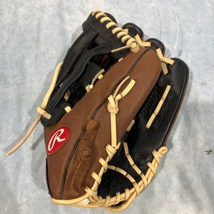 Brown Rawlings Premium Series RH Outfield Baseball Glove 12" (Used)