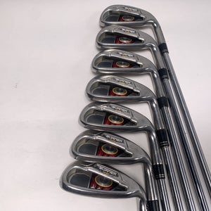 TaylorMade Burner XD Iron Set 4-PW+GW REAX SuperFast 90g Reg RH No 6 iron +1''