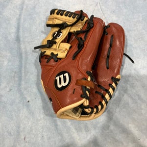 Brown Wilson A550 RH Baseball Glove 11" (Used)