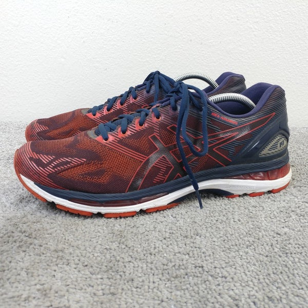 ASICS Gel-Nimbus 19 Mens Size 11.5 Running Shoes Blue Athletic Low Top Sneakers