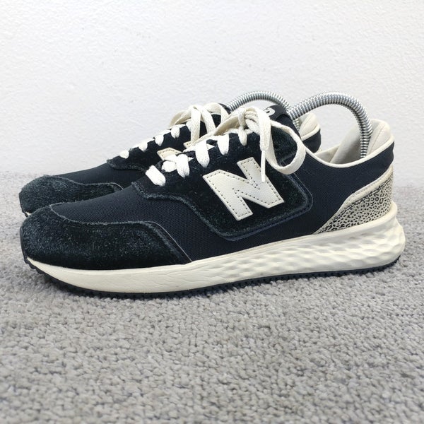 New Balance Fresh Foam X70 V1 Womens Size 8 Running Black Suede Sneakers Low Top