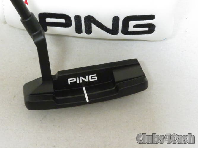PING PLD Milled Anser 2 Matte Black Putter Graphite 36" +Cover .. MINT