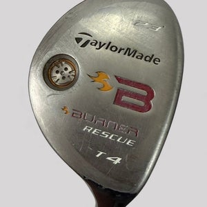 TaylorMade Burner Rescue T4 Hybrid 23 Deg REAX Stiff Flex Right-Hand