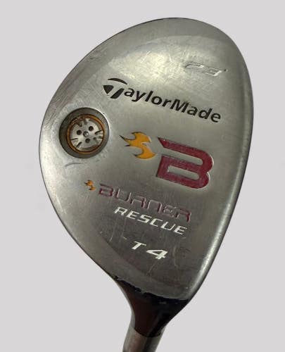 TaylorMade Burner Rescue T4 Hybrid 23 Deg REAX Stiff Flex Right-Hand