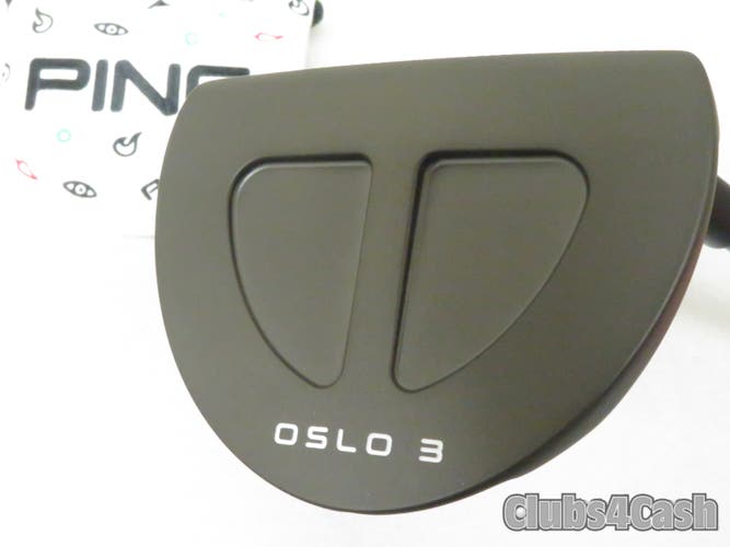 PING PLD Milled OSLO 3 Putter Gun Metal Composite Graphite 35" +Cover .. MINT