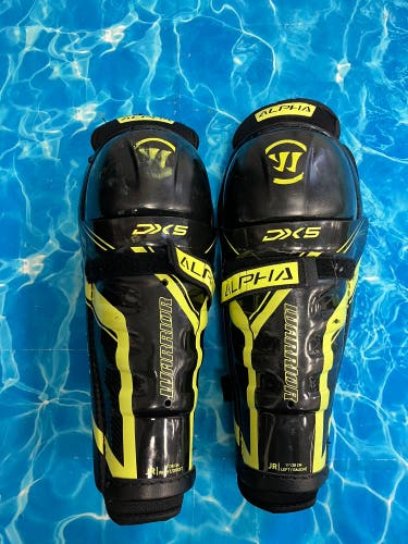 Junior Warrior Alpha DX5 Shin Pads 11" (Used)
