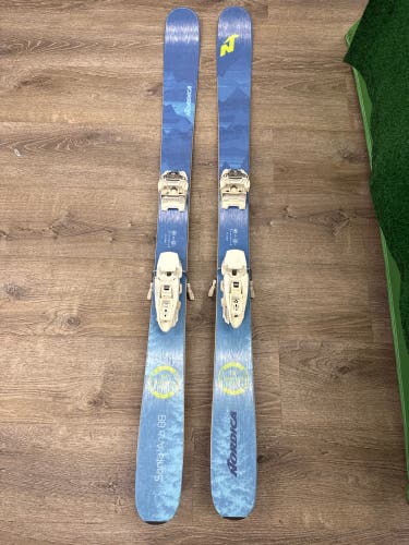 Nordica Santa Ana 88 151 cm Skis With Marker Squire 11 Bindings (Used)