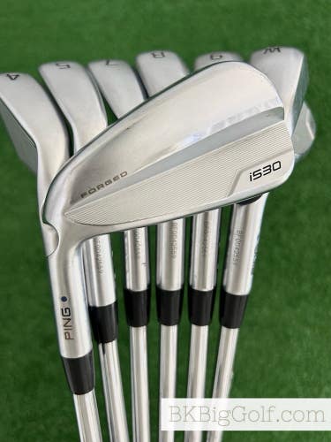 LH Ping i530 Forged Iron Set 4-W / KBS Tour Lite 95 Stiff