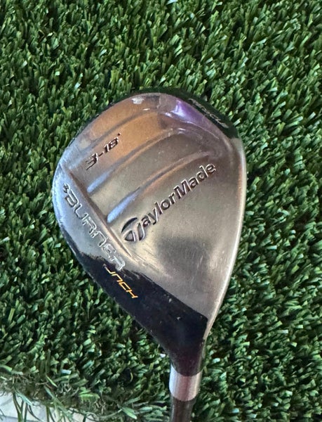 RH Taylormade Burner Superlaunch Hybrid  3H-18 Regular R Flex Graphite Shaft 41”