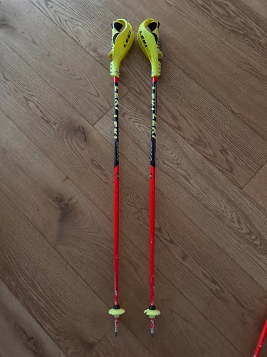 44in (110cm) Leki World Cup Lite SL Racing Ski Poles (Used)