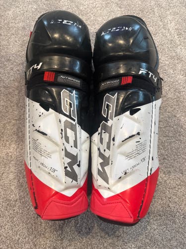 Intermediate CCM JetSpeed FT4 13" Shin Pads (Used)