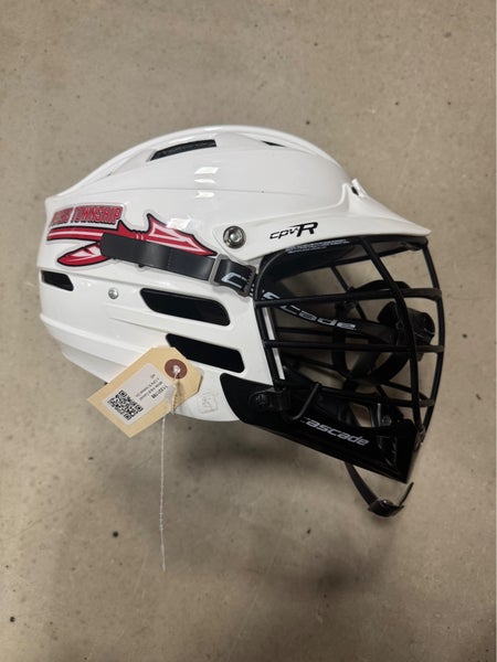 M/L White Adult Cascade CPV-R Helmet (Used)