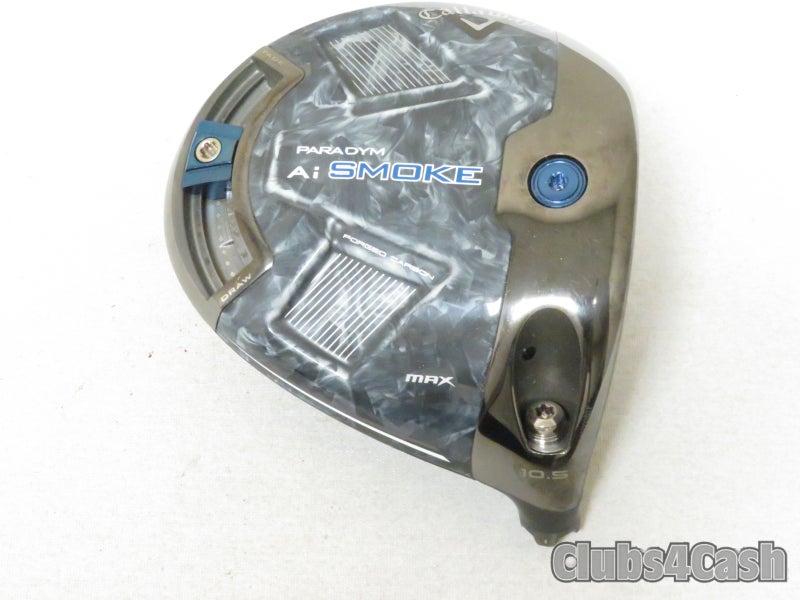 Callaway Paradym Ai Smoke MAX Driver Head & Torque Screw Only 10.5 NO Cover