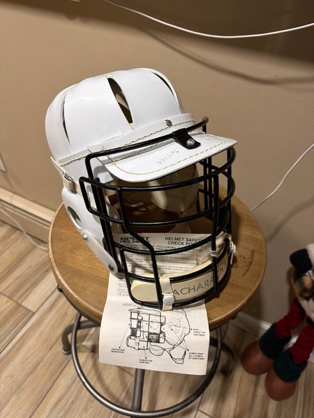 Vintage Bacharach Rasin Lacrosse Helmet (1987) – Excellent Condition w/ Original Manua
