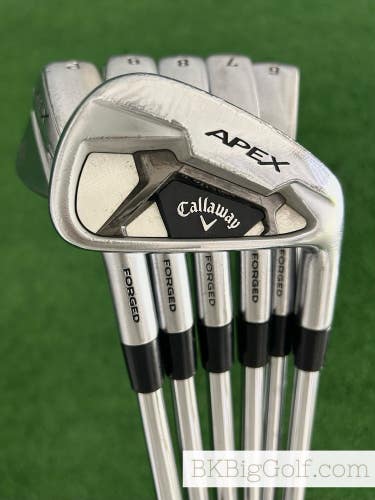 Callaway Apex 21 / Pro Forged Combo Iron Set 5-P / Dynamic Gold S400 Stiff