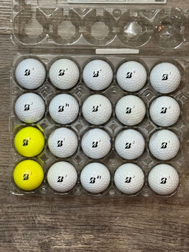 20 Bridgestone Tour B RX Golf Balls - 5A Mint Condition Only