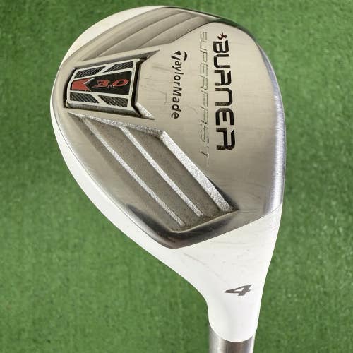 TaylorMade Burner Superfast 3.0 4 Hybrid 4H REAX 60g Regular Flex Graphite 40.5"