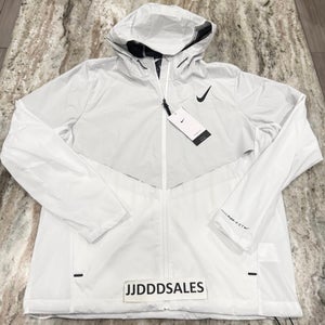 Nike AeroSwift Storm-Fit Aerogami Running Jacket White FZ9039-121 Men’s Sz M NWT

New With Tags-$275