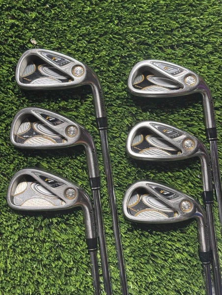 Right Handed Taylor Made r7 Draw Iron Set 5-PW Regular Flex Steel 90g Shaft