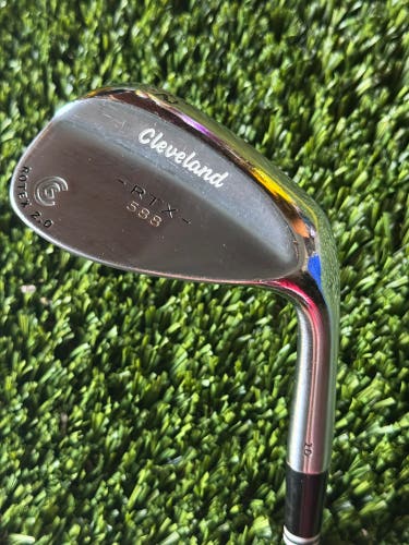 Right Handed Cleveland RTX 588 52° 10 Gap Wedge Rotex 2.0 Steel Shaft 36.5”