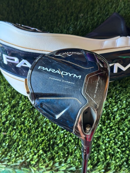 RH Callaway Paradym Forged Carbon Driver 9.0* W/ Kai’Li 70x Extra Stiff Flex