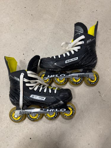 Senior Bauer RS Inline Skates Regular Width Size 8 (Used)