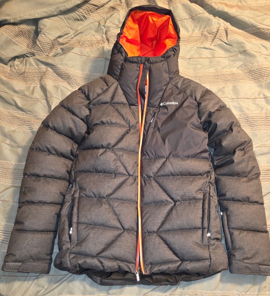 Columbia Winter Powder™ II Quilted Jacket Heather Gray-Used