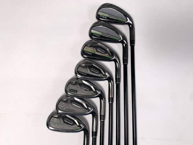TaylorMade RocketBallz Max Iron Set 4-PW+GW  Program 55g Senior RH No 7 iron