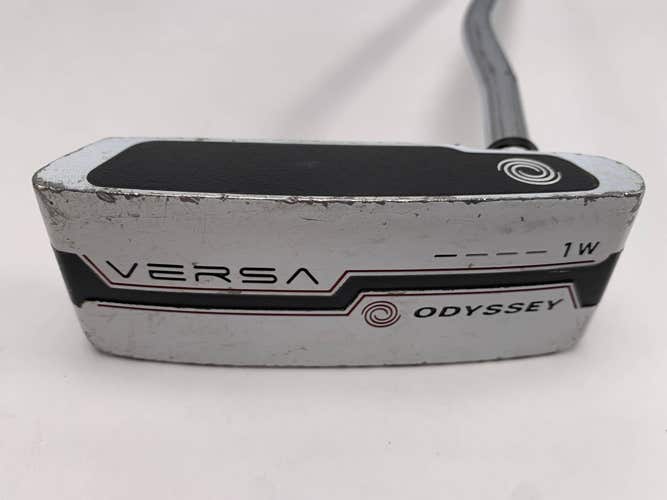 Odyssey Versa 1Wide White Black White Putter 34" Mens RH