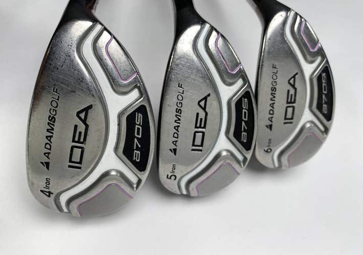 Adams Idea A7 OS Hybrid Set 4 | 5 | 6 22* 25* 28* Grafalloy Idea Ladies RH